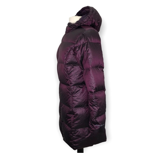 Eddie Bauer Luna Peak Down Filled Jacket in Deep Eggplant - Picture 6 of 12